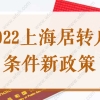 2022上海居住证转上海户口条件新政策！最新规定来了！